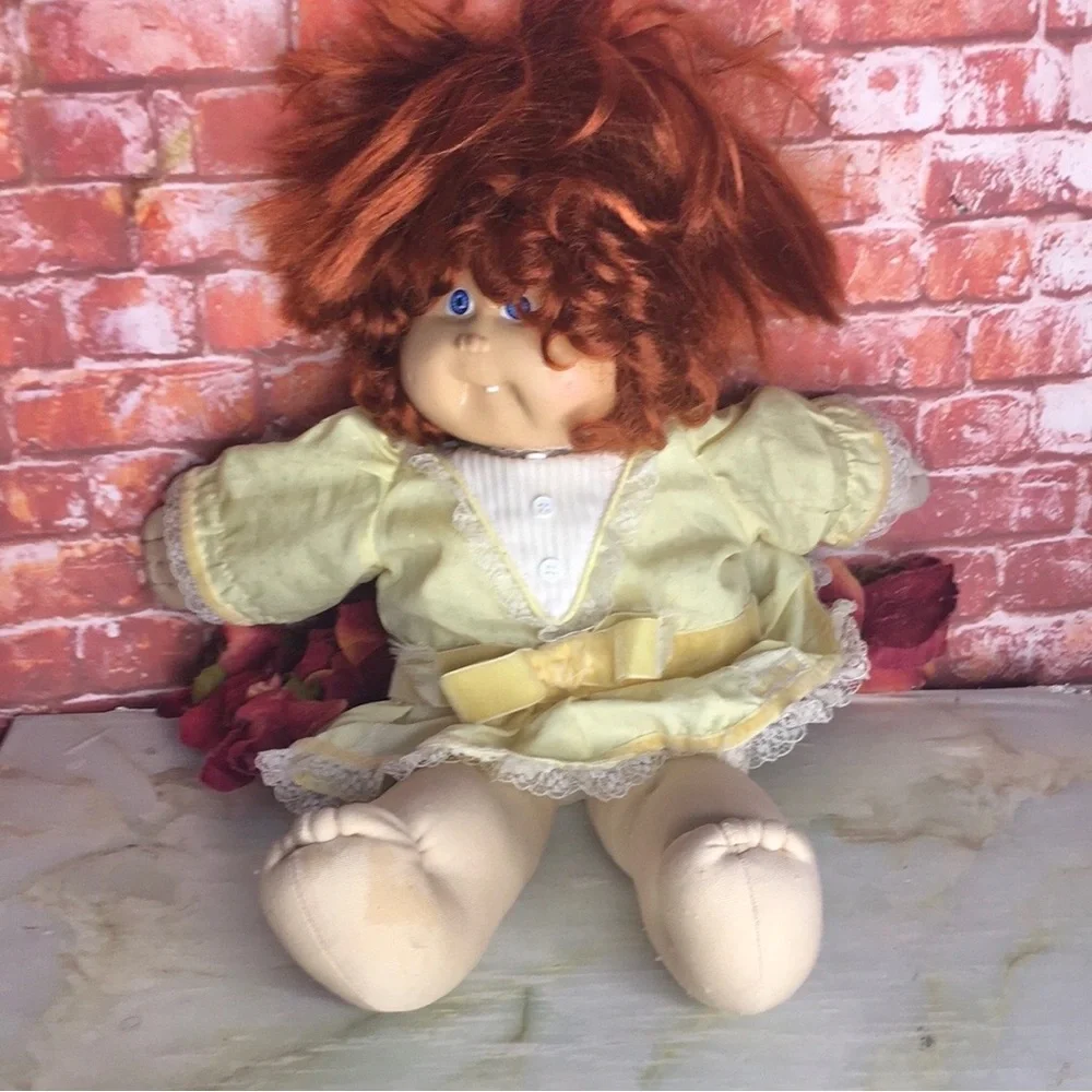 Vintage 1983  cabbage patch kids Red Head Cornsilk Doll